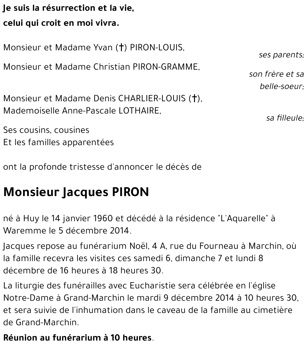 Jacques PIRON