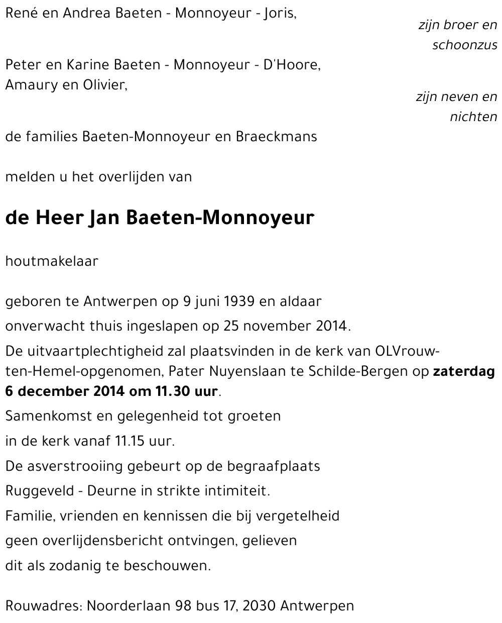 Jan Baeten-Monnoyeur