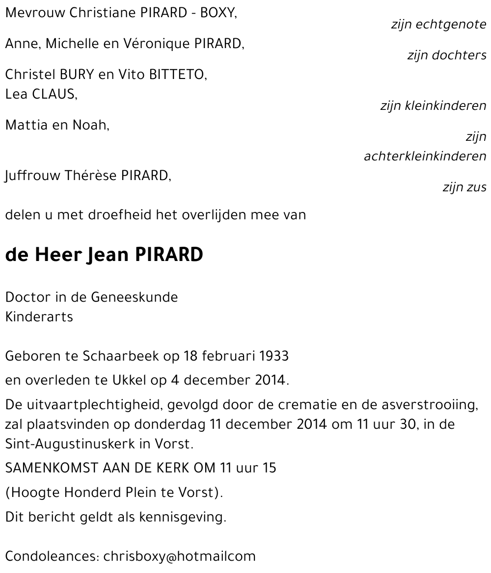 Jean PIRARD