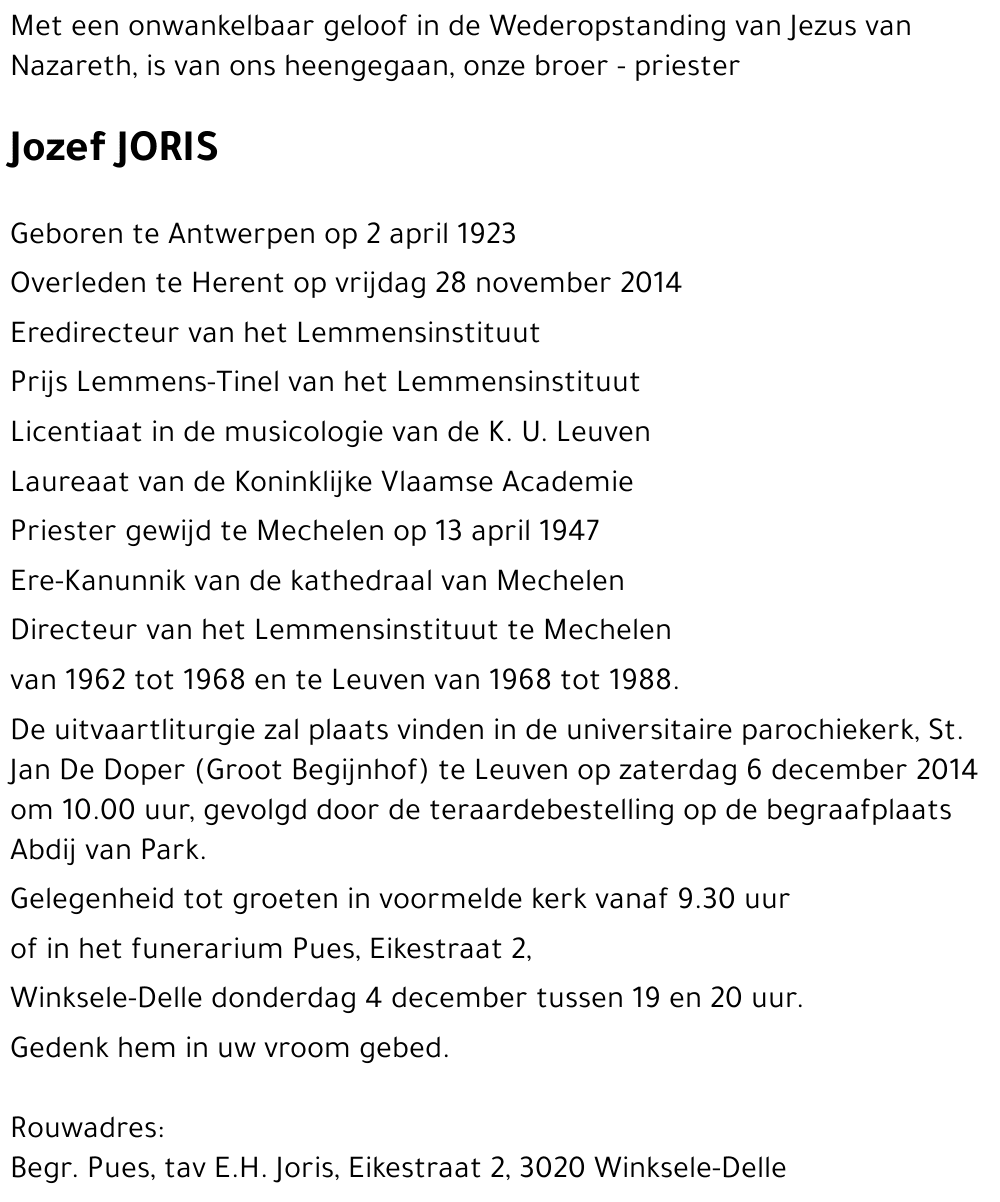 Jozef JORIS