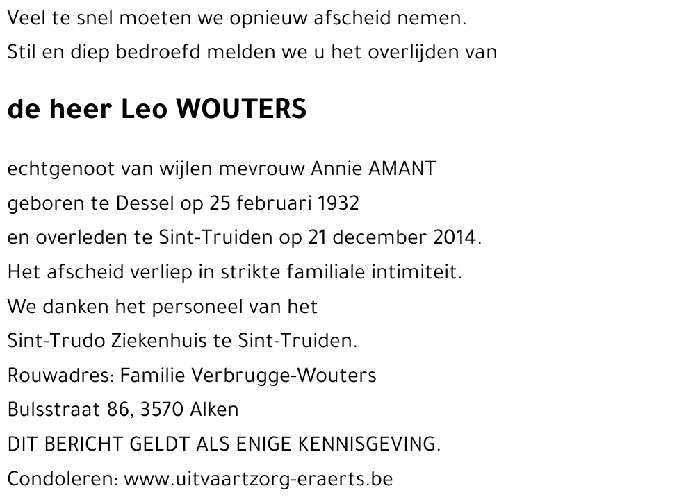 Leo Wouters