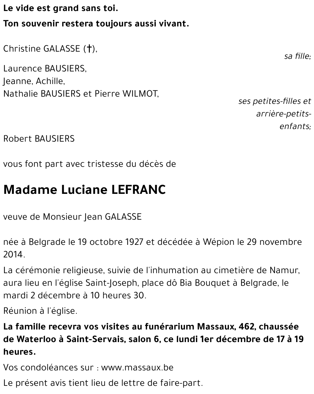 Luciane LEFRANC