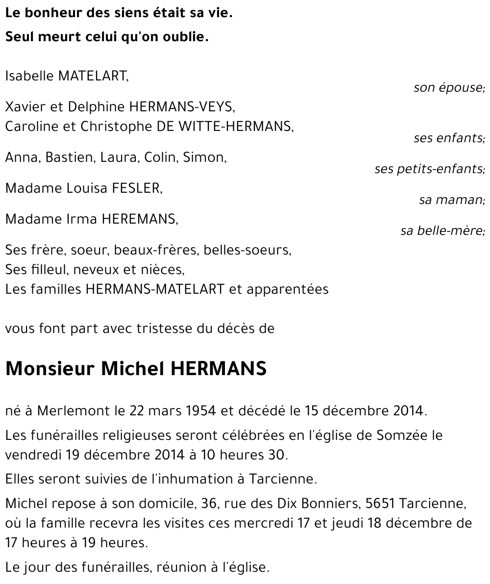 Michel HERMANS