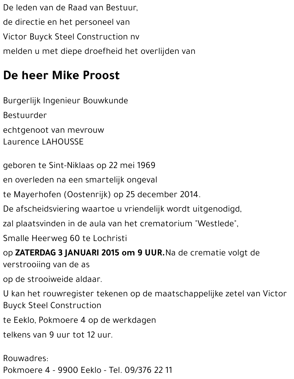 Mike Proost