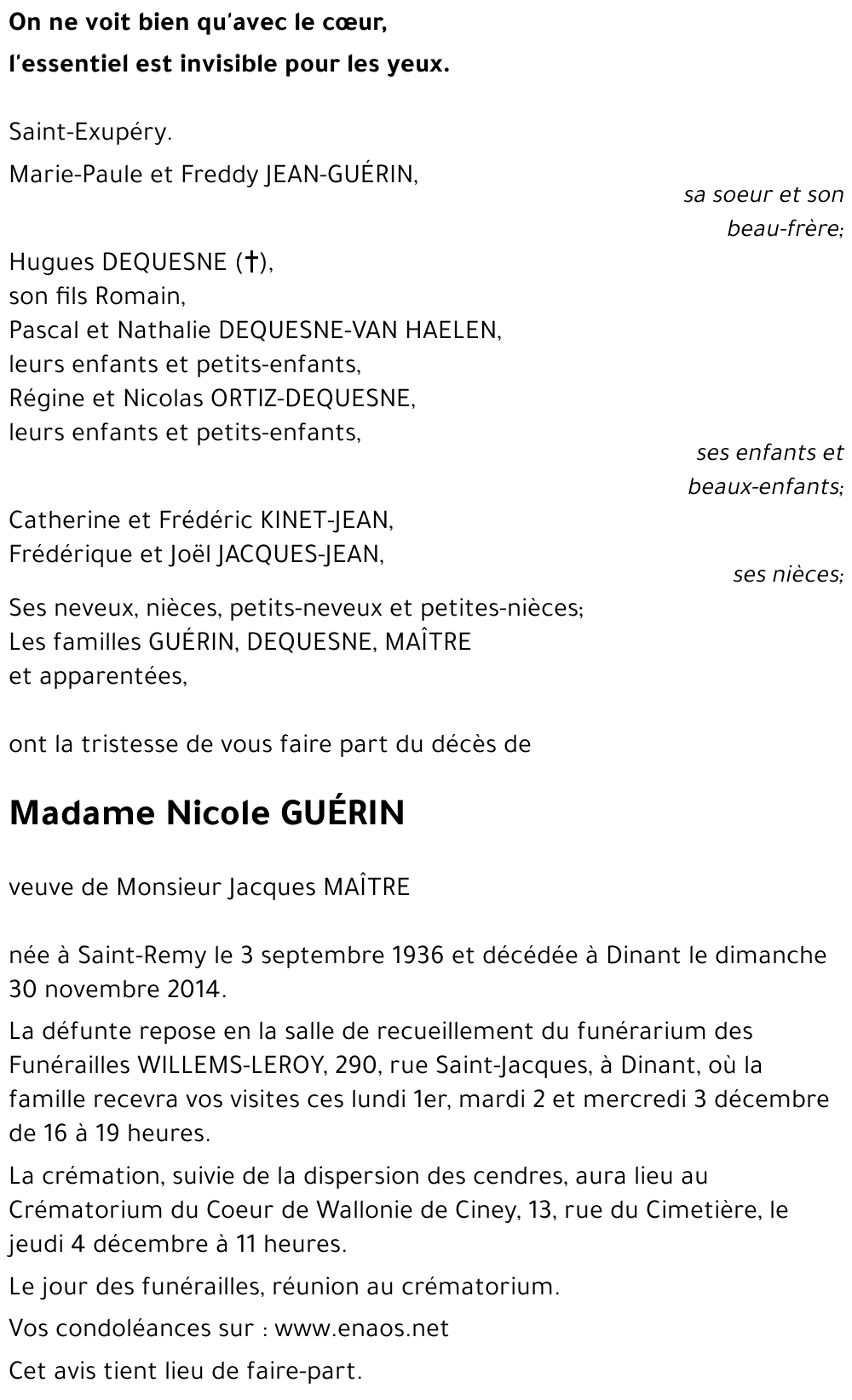 Nicole GUÉRIN