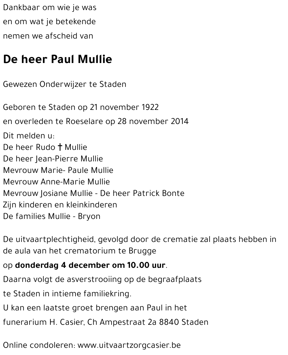 Paul Mullie