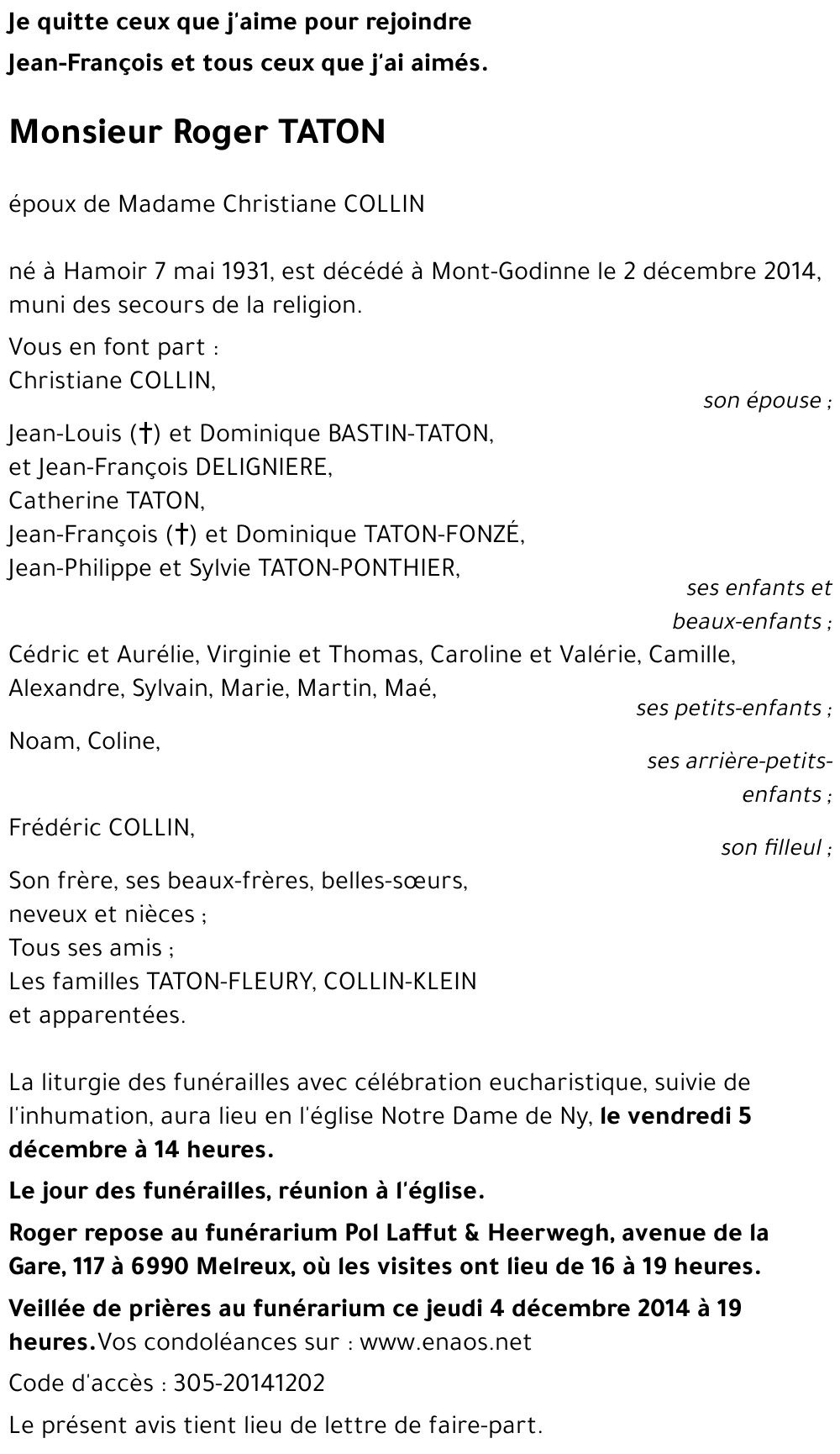 Roger TATON