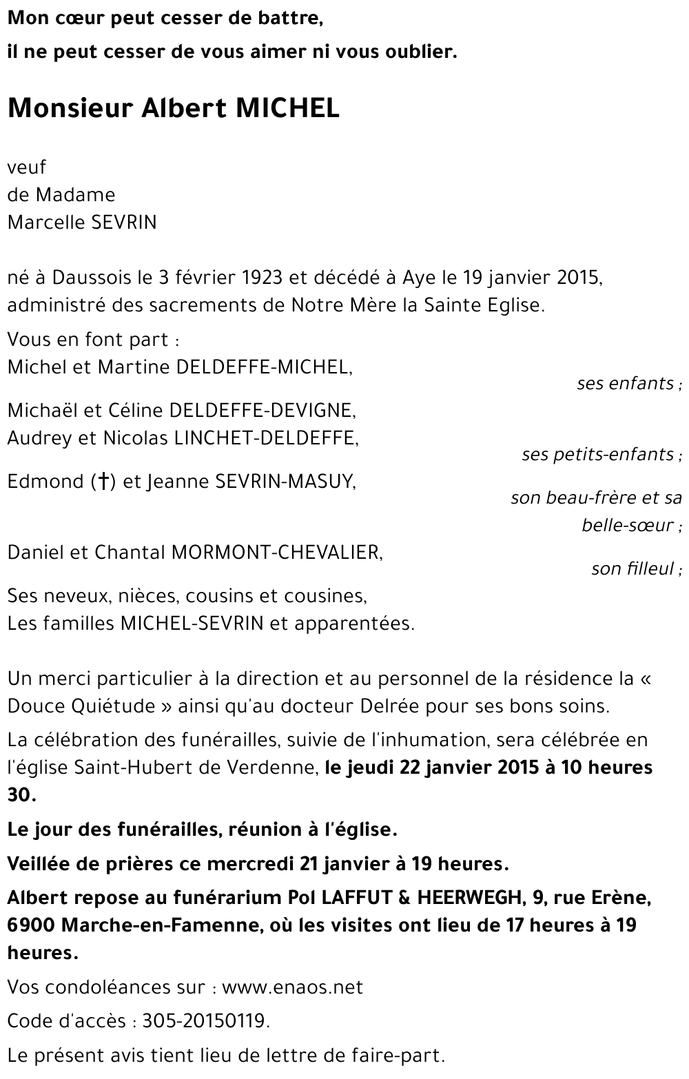 Albert MICHEL