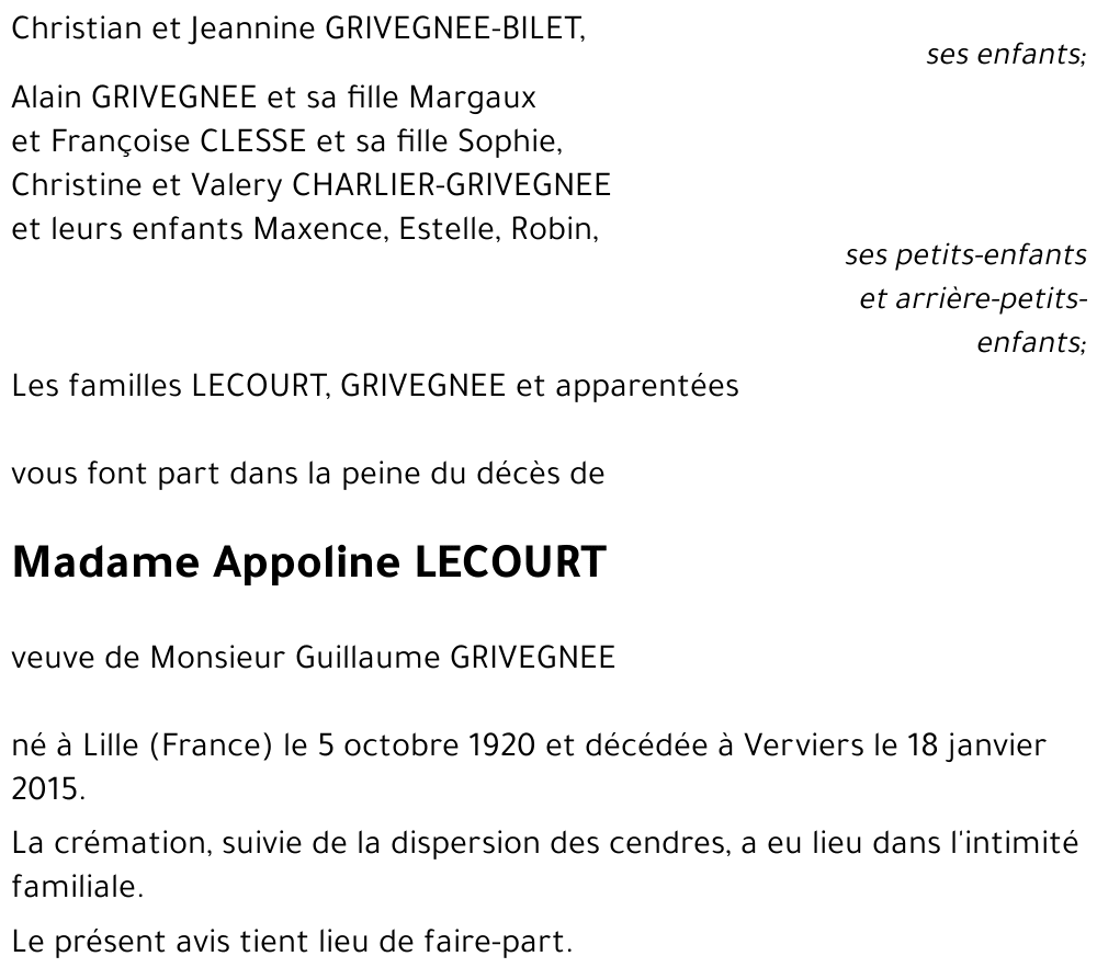 Appoline LECOURT