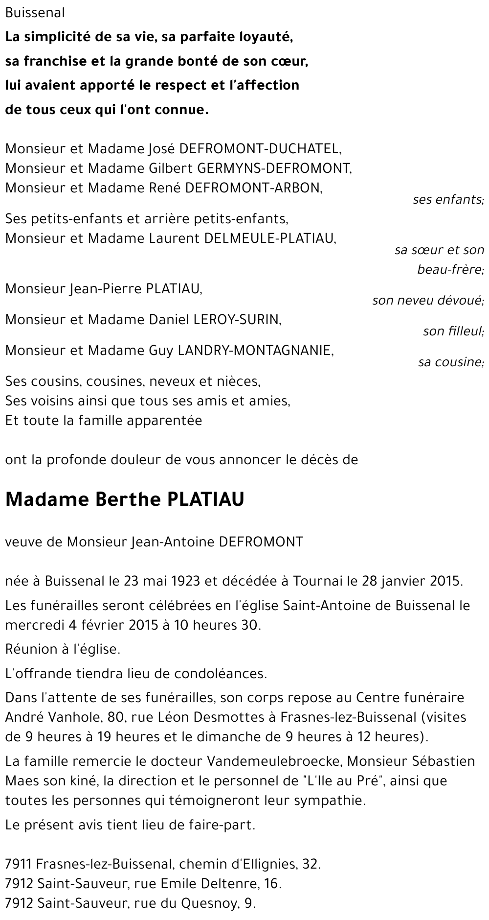 Berthe PLATIAU
