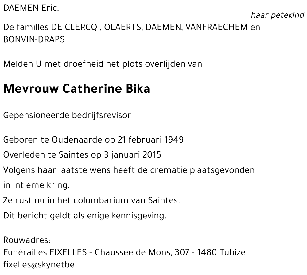 Catherine Bika