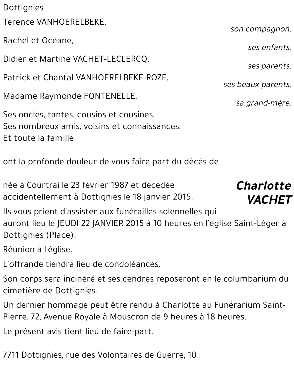 Charlotte VACHET