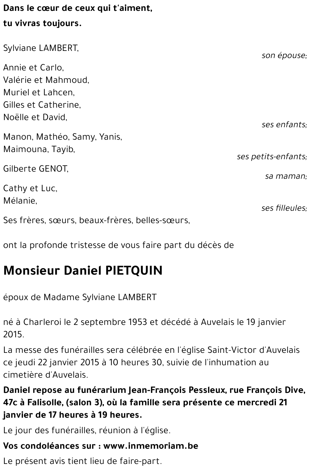 Daniel PIETQUIN