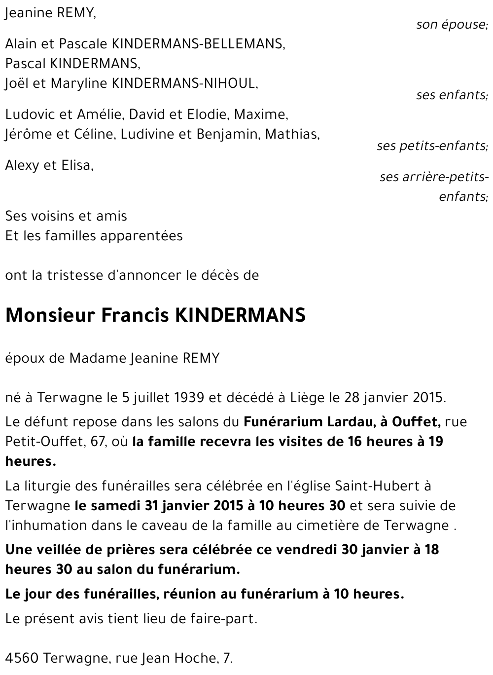 Francis KINDERMANS