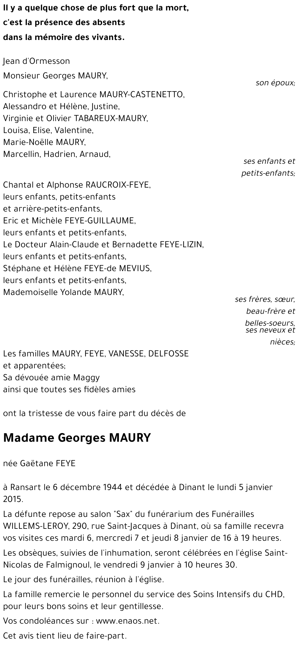 Gaëtane FEYE