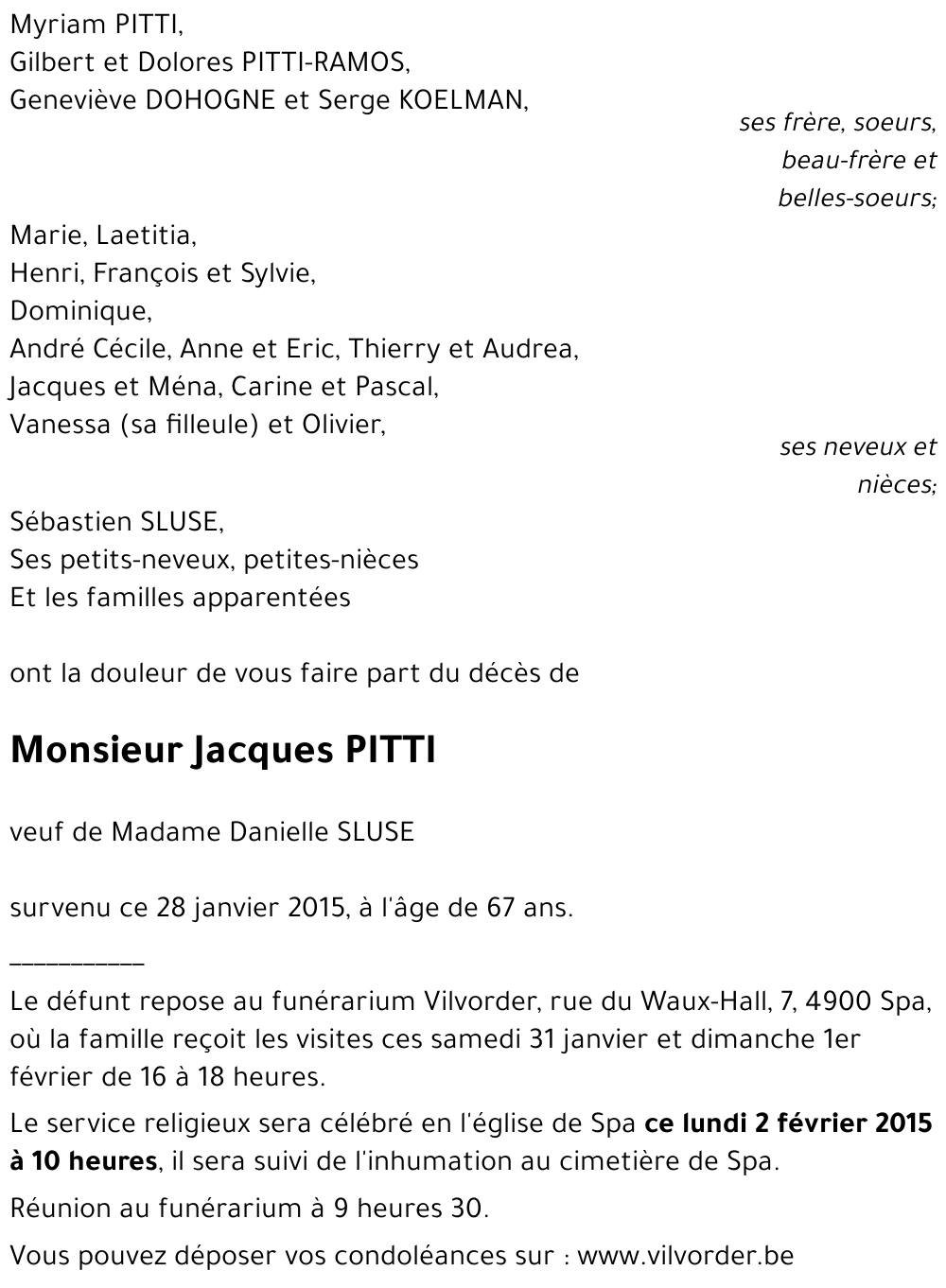 Jacques PITTI