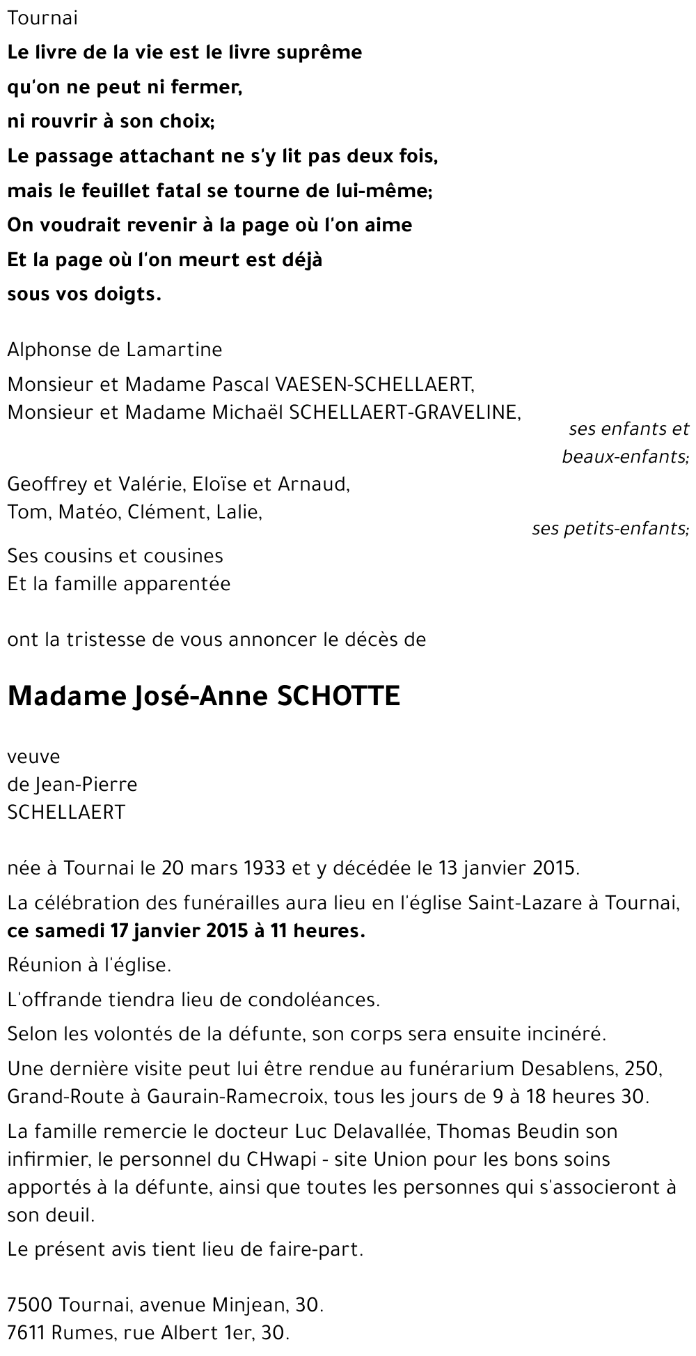 José-Anne SCHOTTE