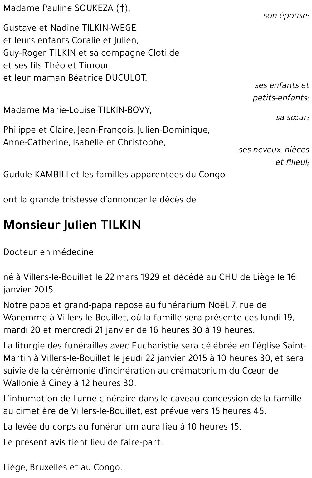 Julien TILKIN