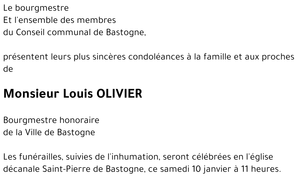 Louis OLIVIER