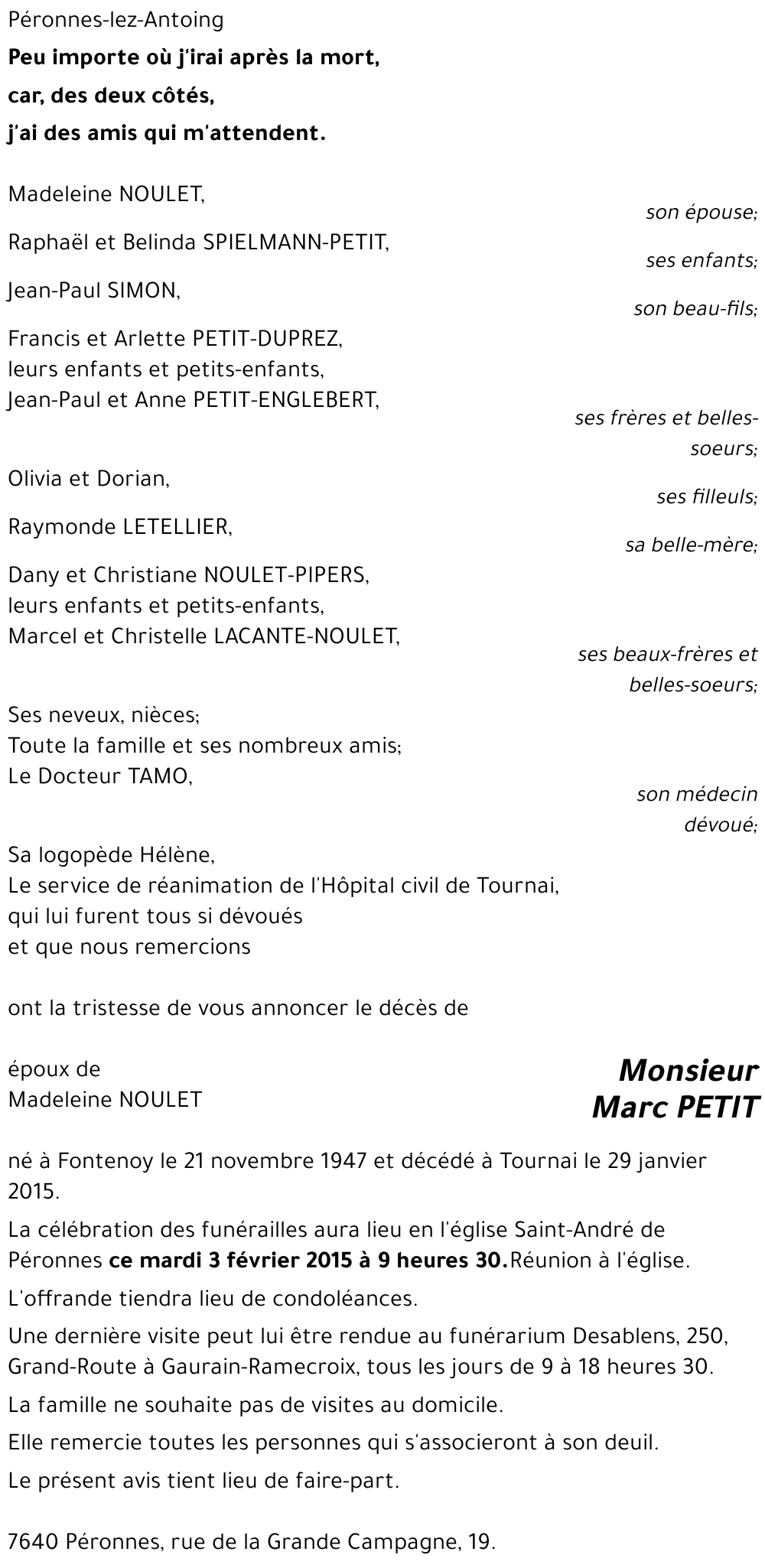 Marc PETIT