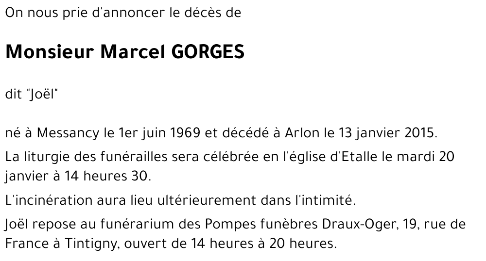 Marcel GORGES