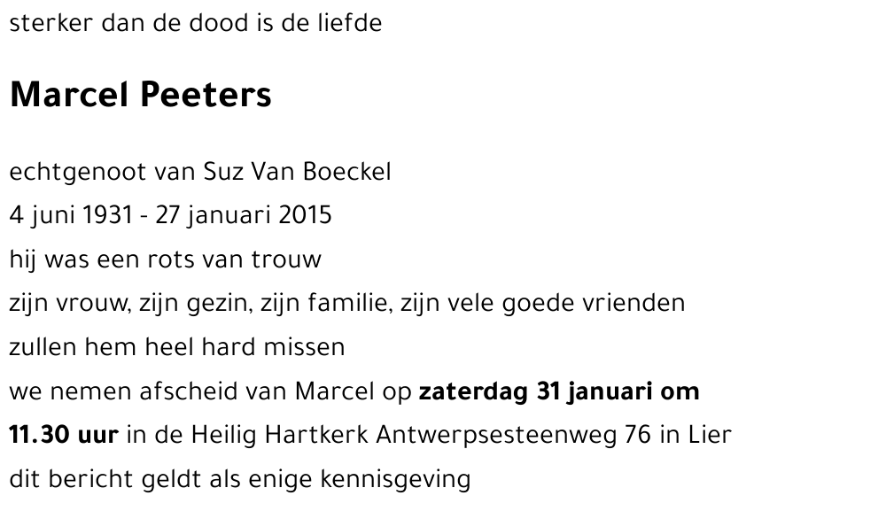 Marcel Peeters