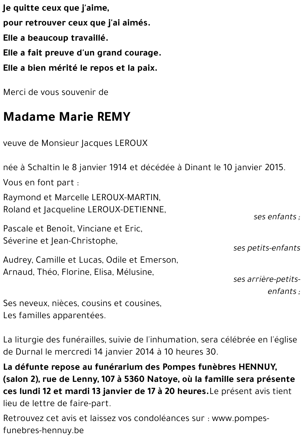 Marie REMY