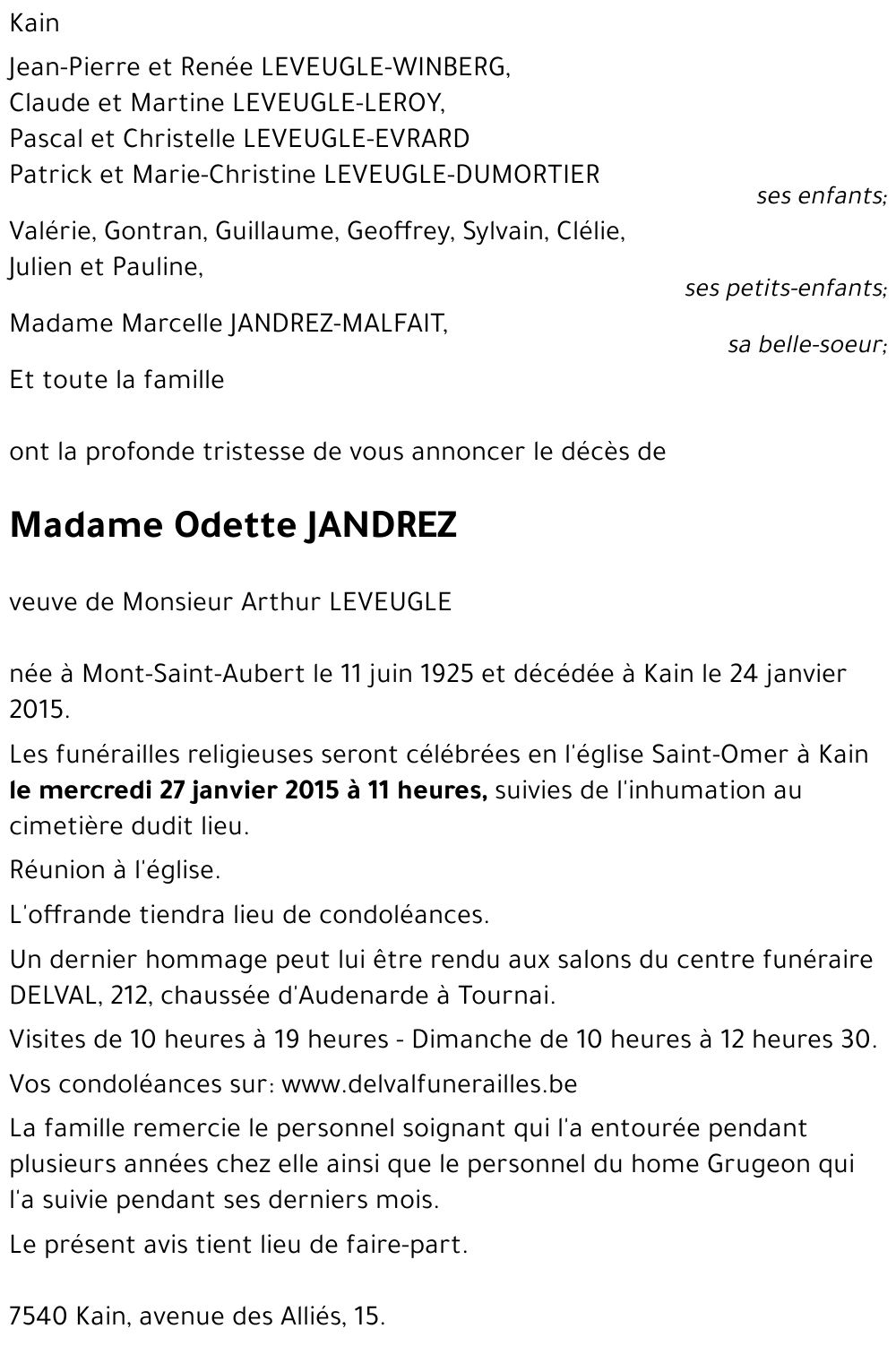 Odette JANDREZ