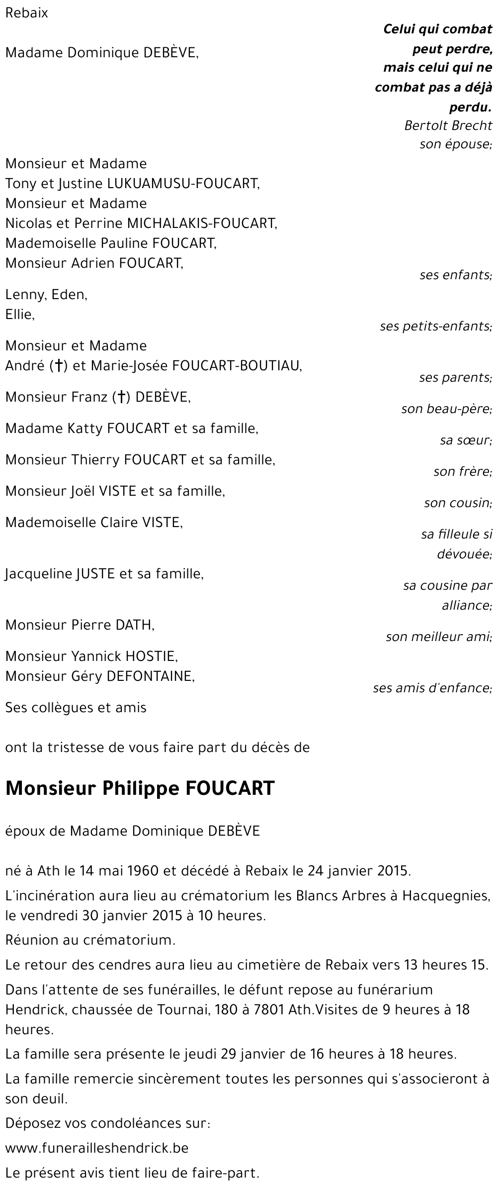 Philippe FOUCART