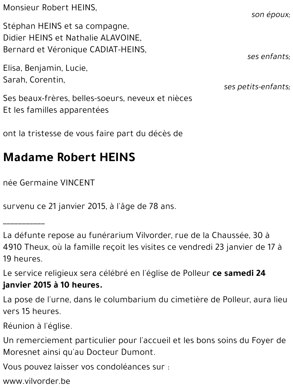 Robert HEINS
