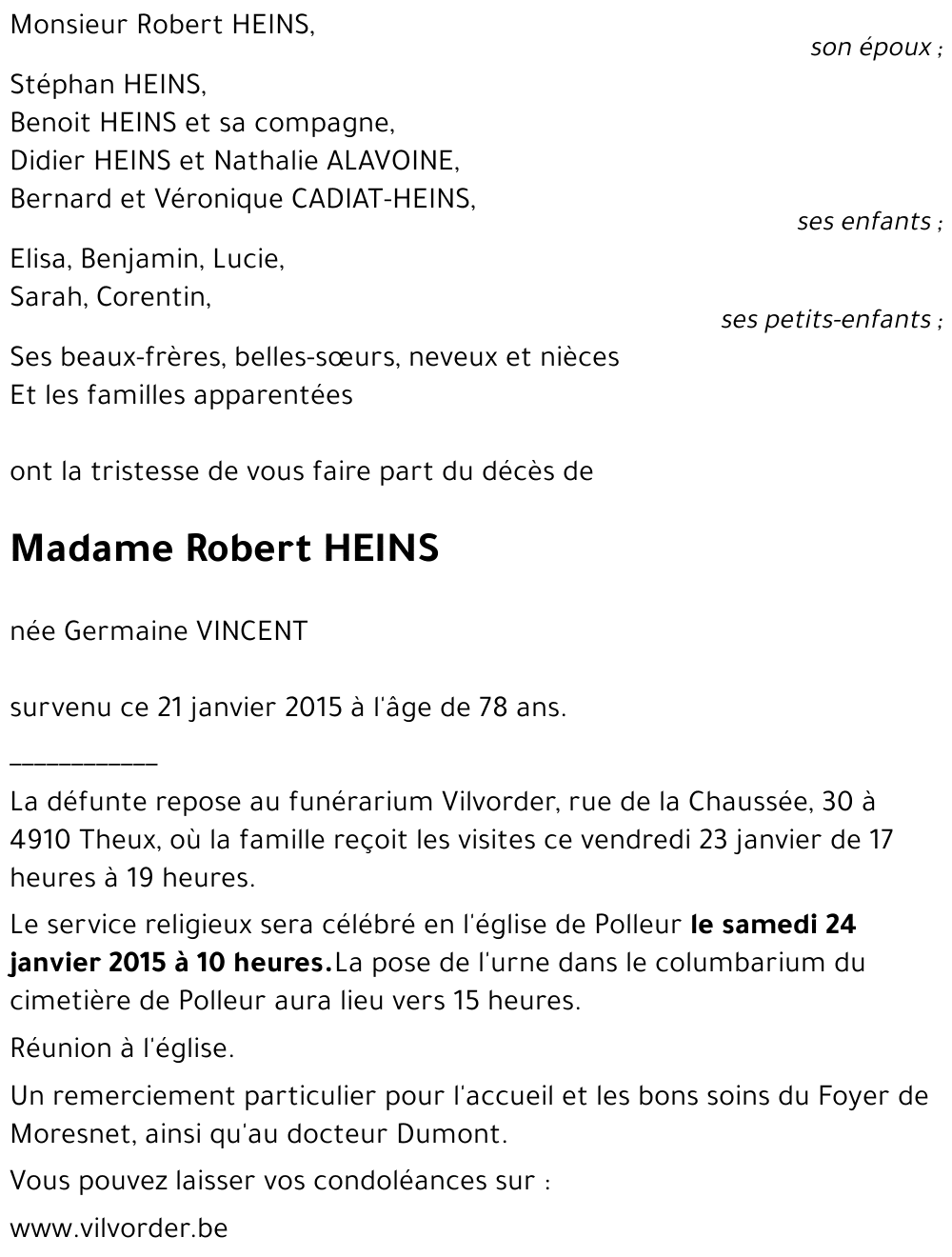 Robert HEINS