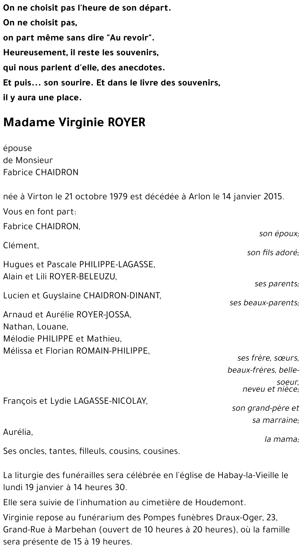 Virginie ROYER