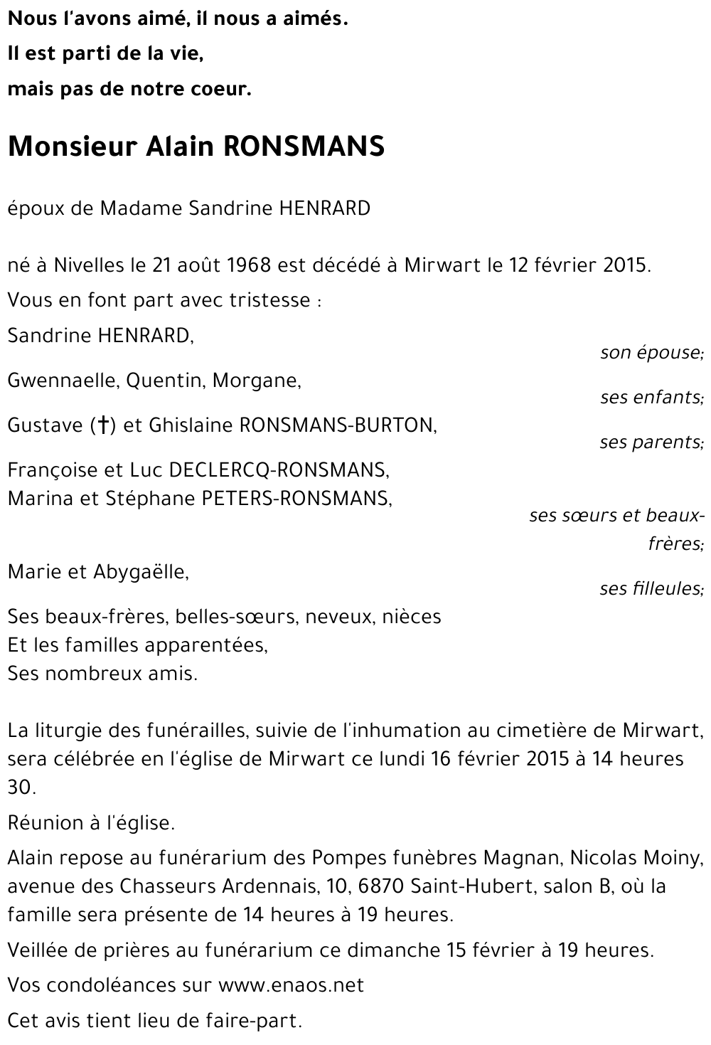 Alain Ronsmans