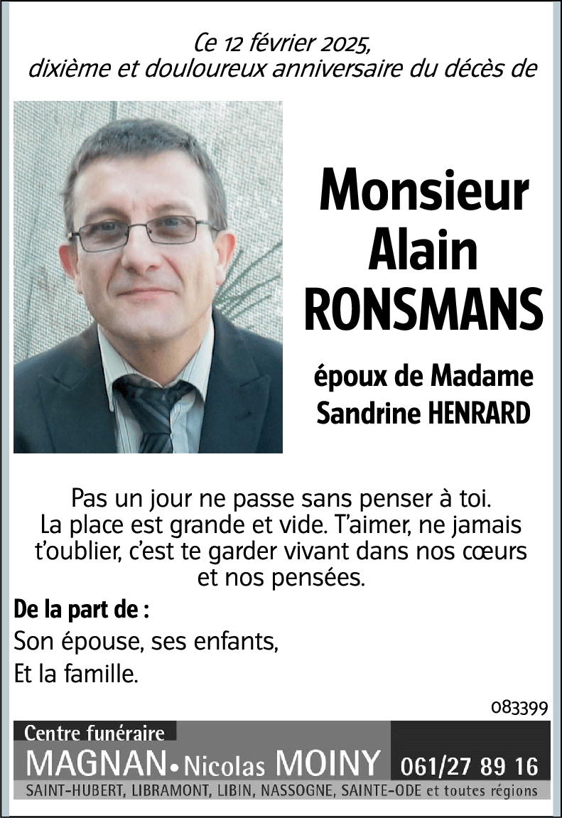 Alain Ronsmans