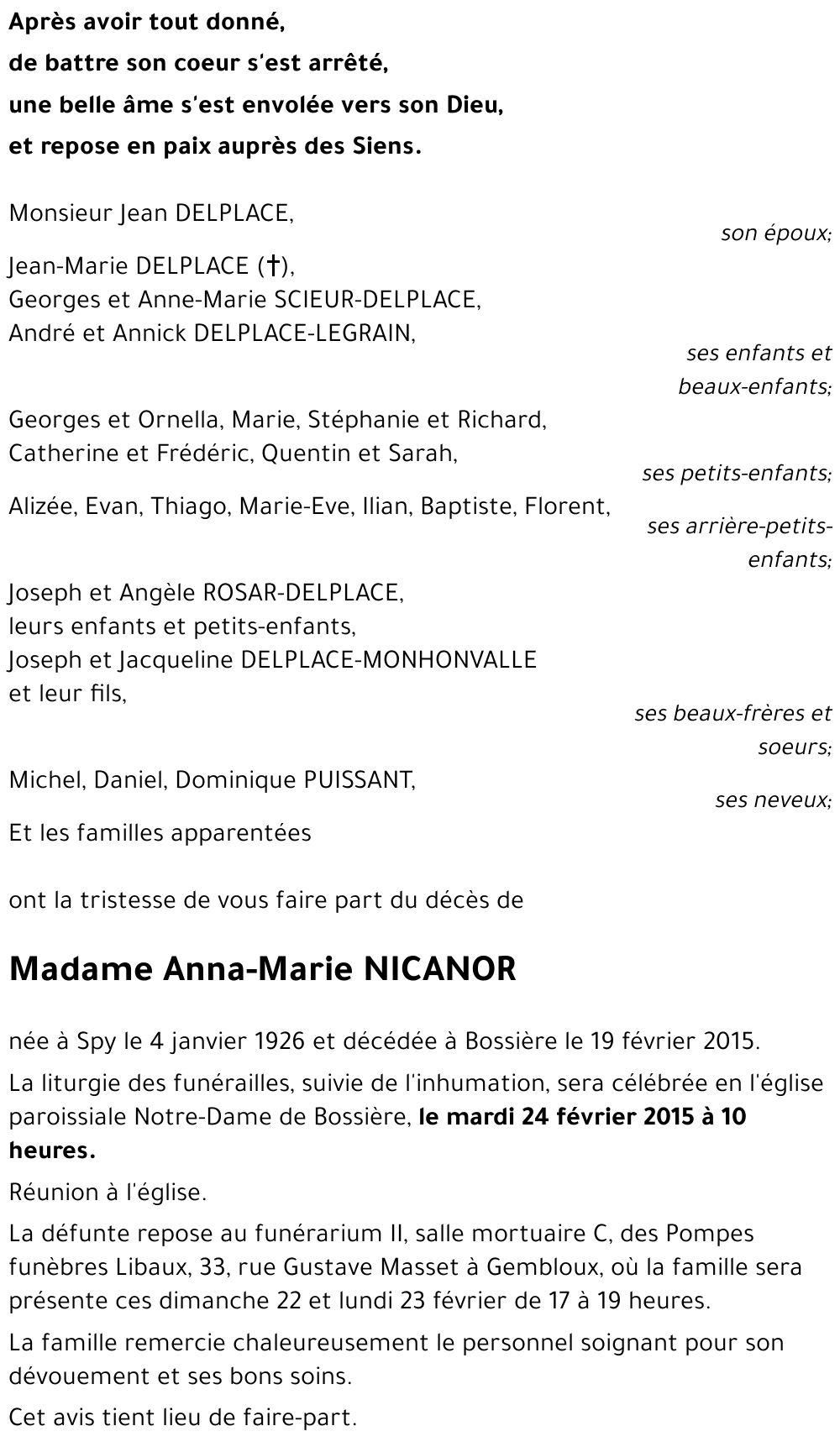 Anna-Marie NICANOR