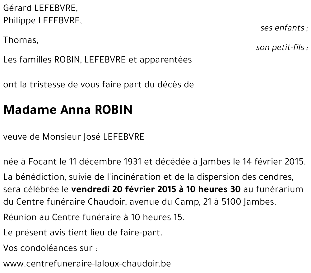 Anna ROBIN