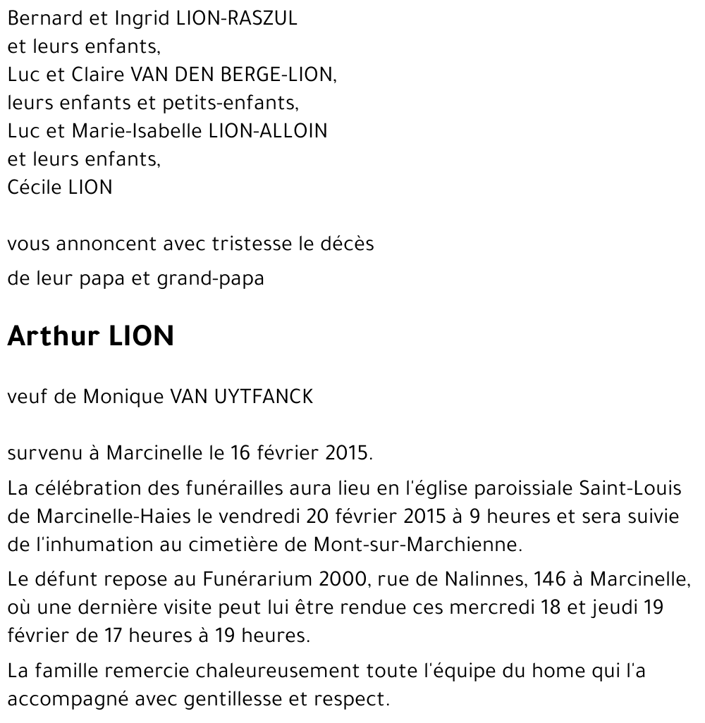 Arthur LION