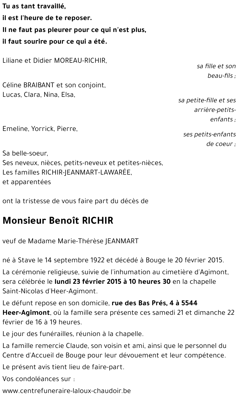 Benoît RICHIR