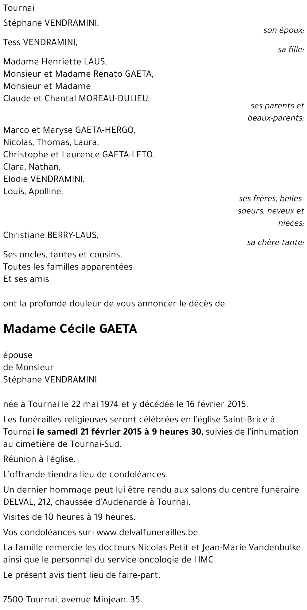 Cécile GAETA
