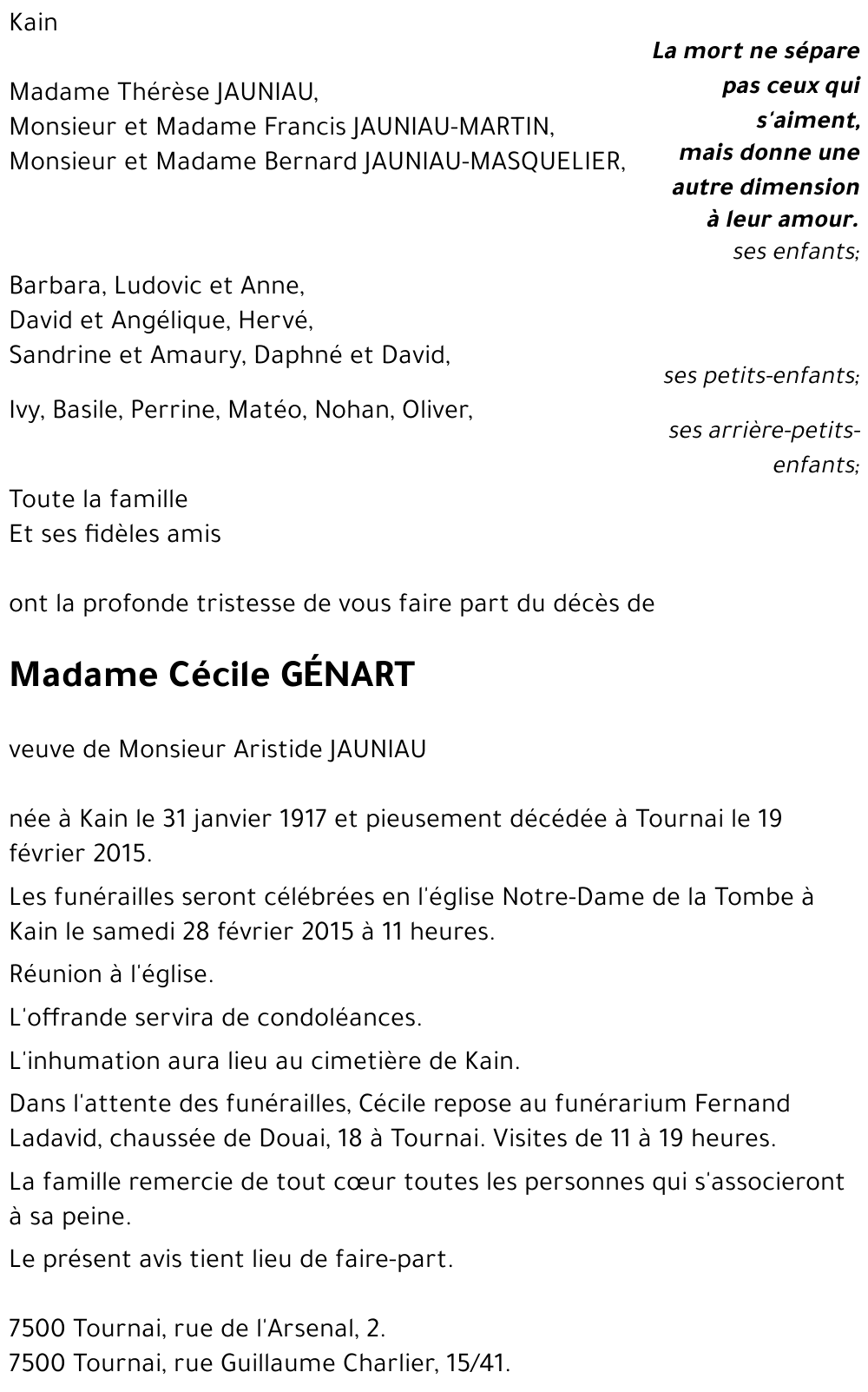 Cécile GÉNART