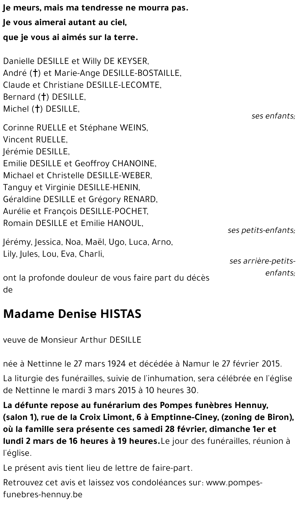 Denise HISTAS