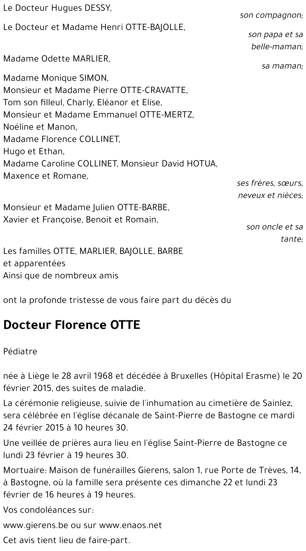 Florence OTTE