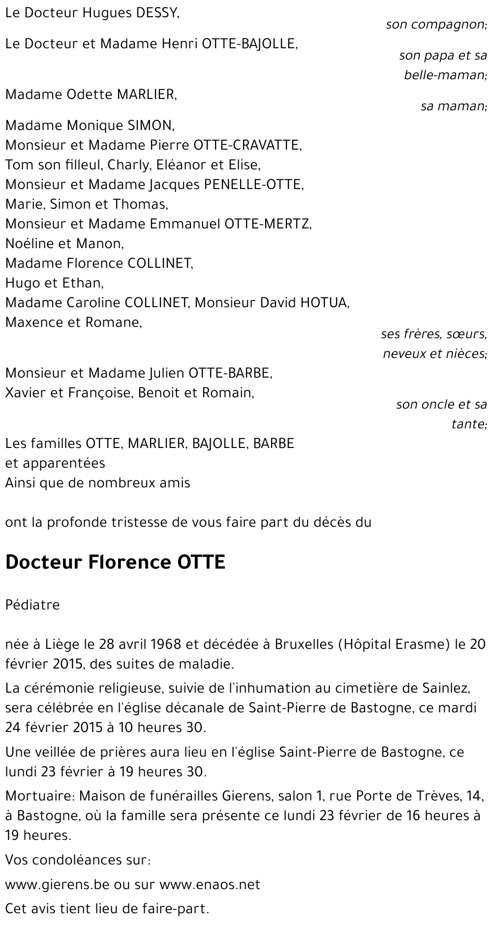 Florence OTTE