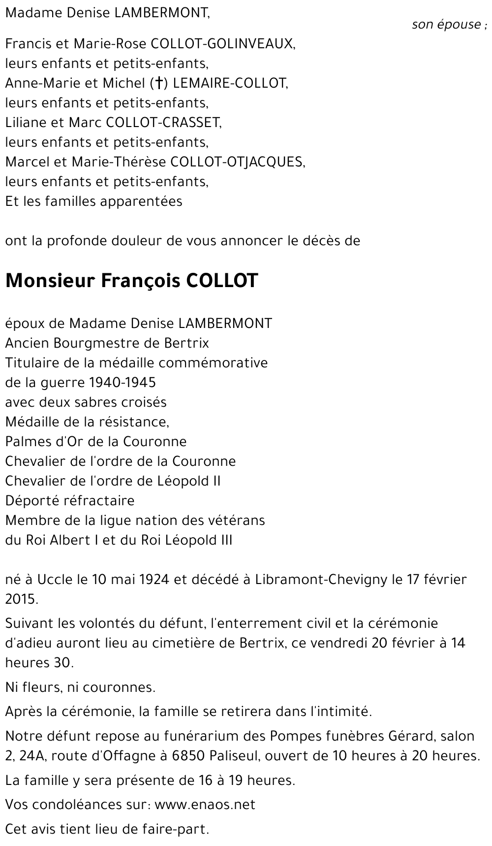 François COLLOT