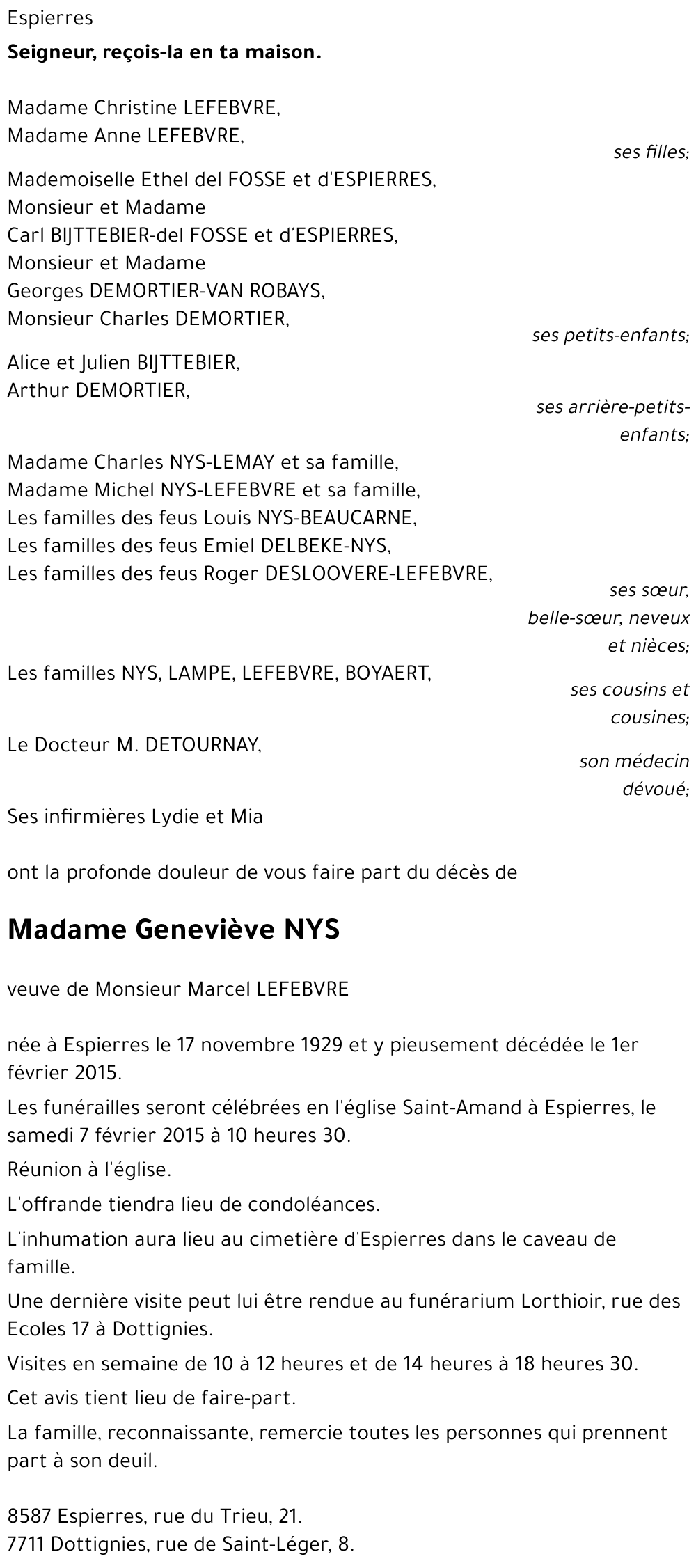 Geneviève NYS