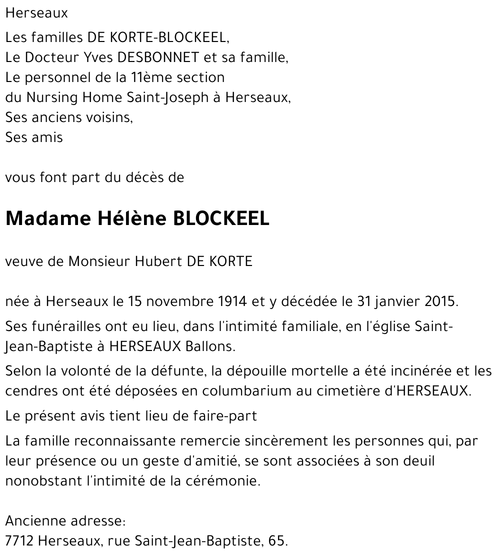 Hélène BLOCKEEL