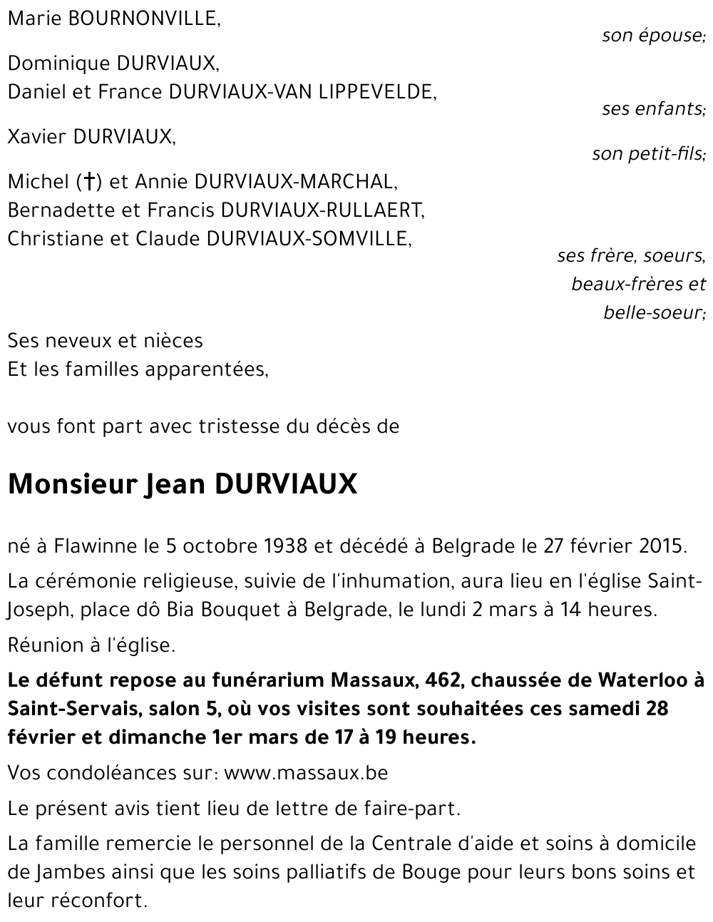 Jean DURVIAUX