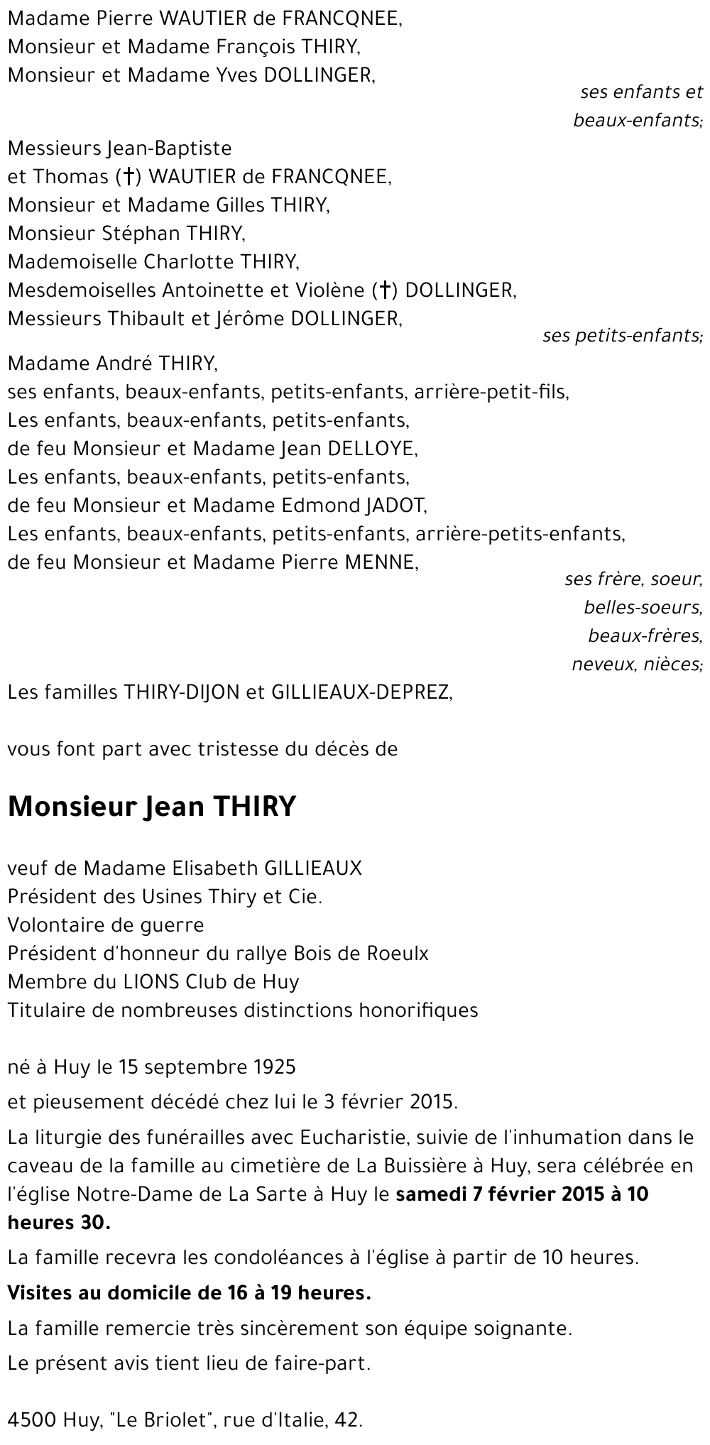 Jean THIRY