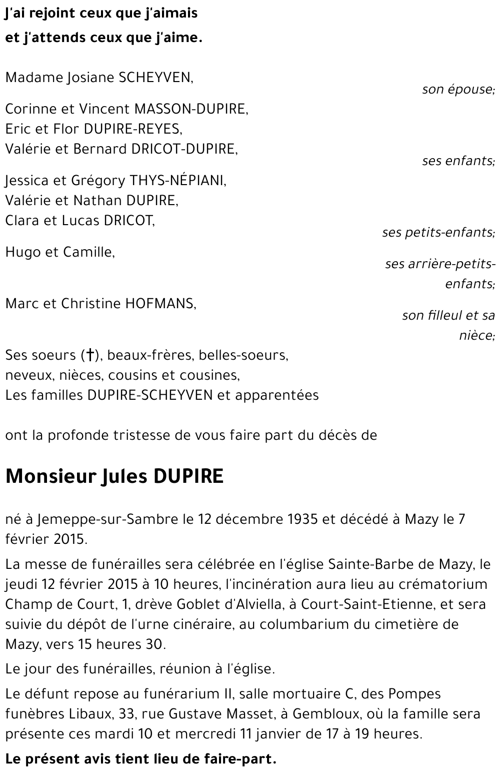 Jules DUPIRE