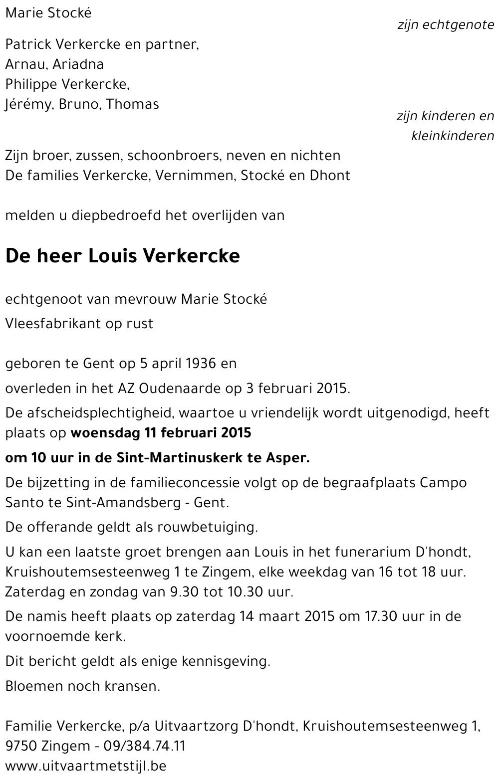 Louis Verkercke